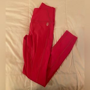 Free People Movement Hot Pink leggings